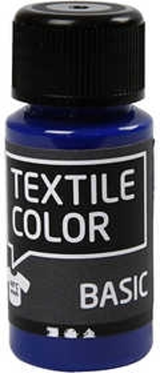 Textile Color, primair blauw, 50ml [HOB-34205]